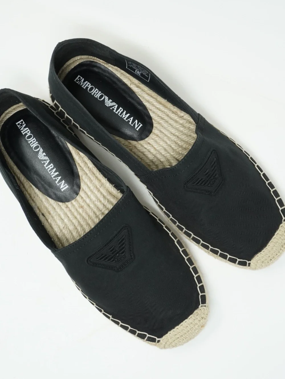 Like NEW ARMANI MEN ESPADRILLES, Size 8